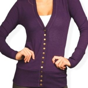 Women’s snap button cardigan
